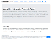 Tablet Screenshot of andriller.com